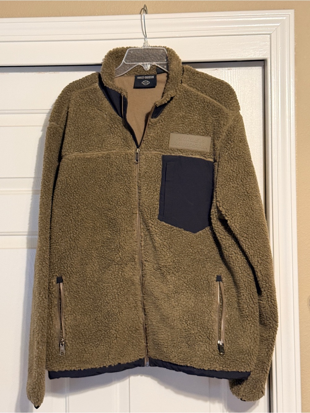 Harley Davidson Sherpa Fleece Riding Jacket